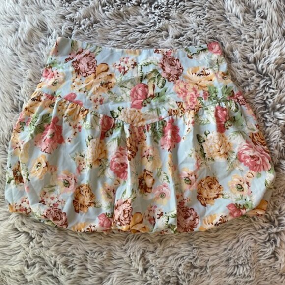 NWT Cider Floral Bubble Skirt - Picture 1 of 5